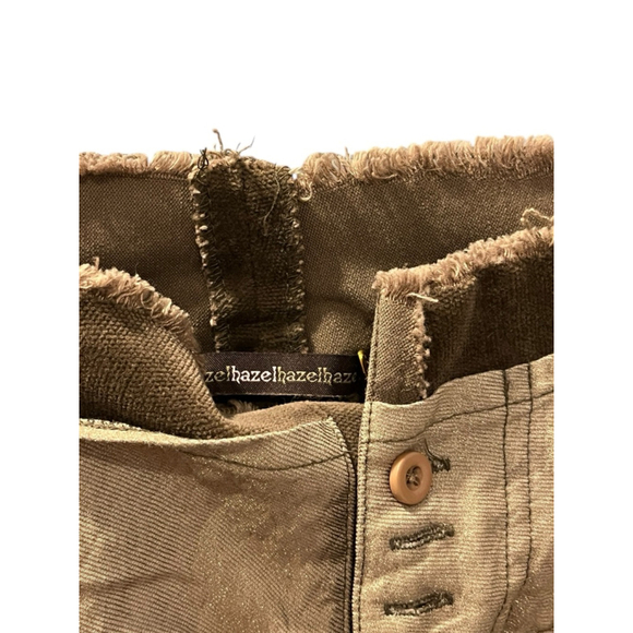 Hazel Anthropologie NWOT Velvet Brown Boho Skirt Women's Size Large Midi Casual - Picture 5 of 8